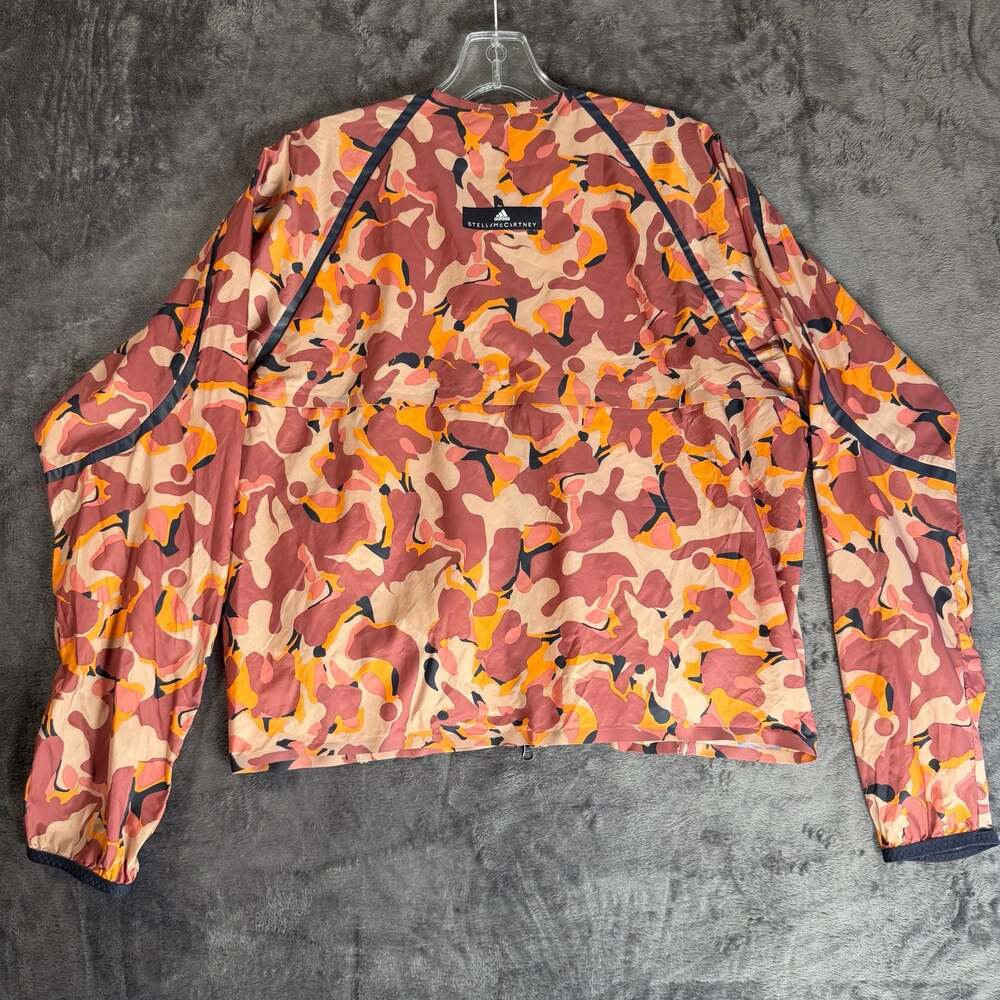 Adidas by Stella McCartney Women's Camo Print Adizero Running Jacket  Medium - Picture 2 of 10